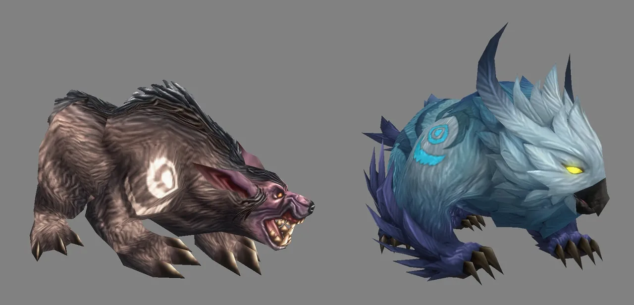 LOOTOVORE Guides WoW – Formes de Druide des Éolides en haute définition