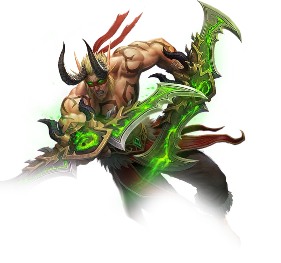 LOOTOVORE Guides WoW – Illustration officielle du Chasseur de démons Dévastation