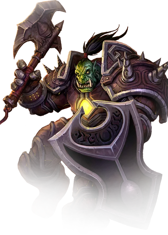 LOOTOVORE Guides WoW – Illustration officielle du Guerrier Protection