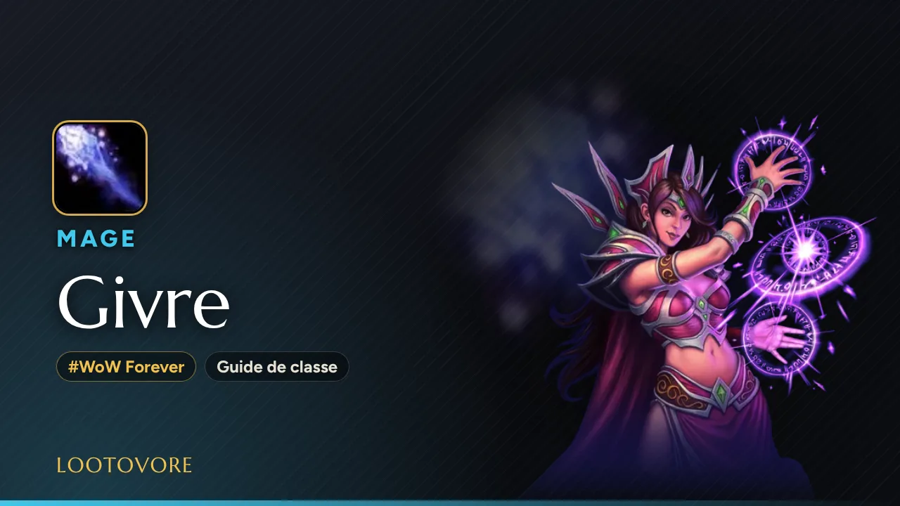 LOOTOVORE Guides WoW – Illustration du guide Mage Givre WoW Forever