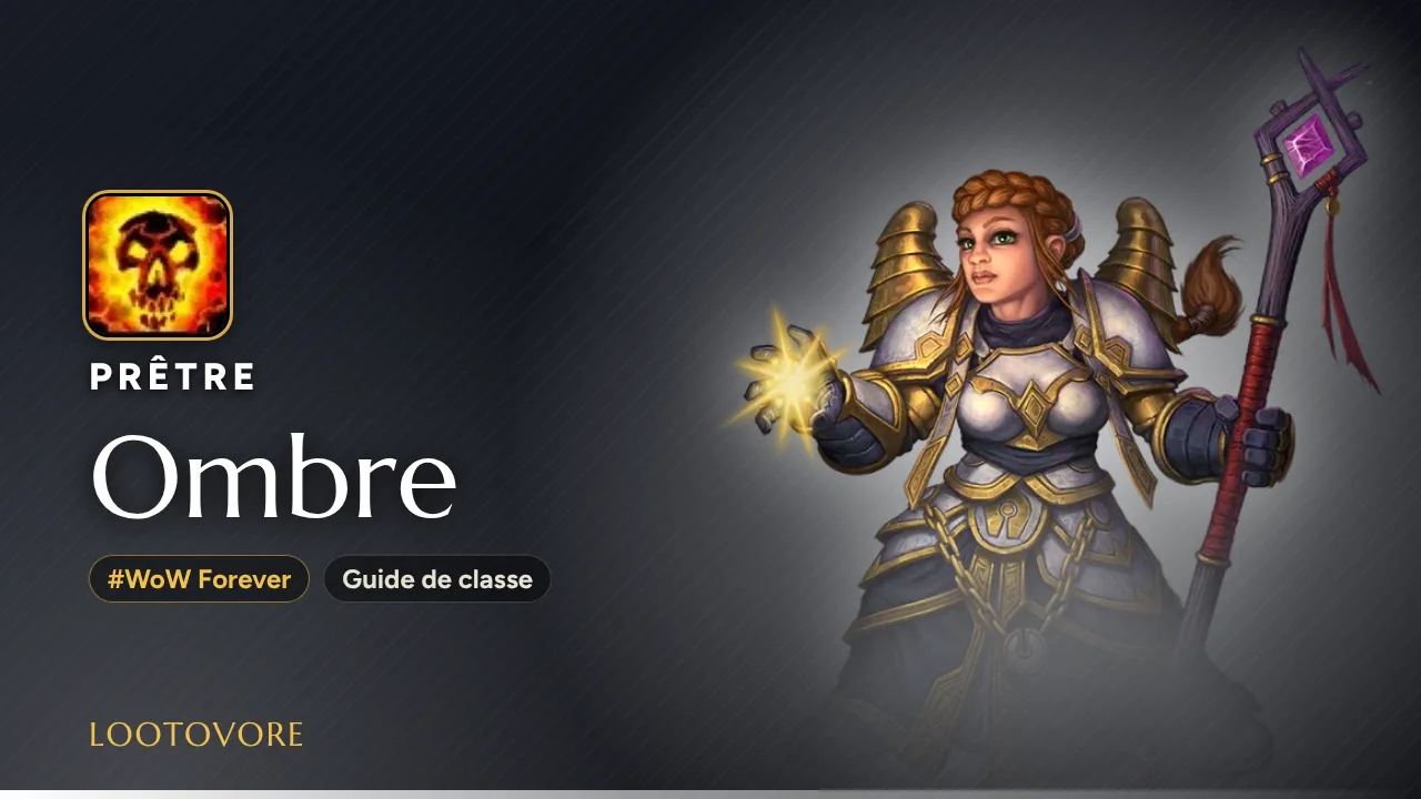 LOOTOVORE Guides WoW – Illustration du guide Prêtre Ombre WoW Forever