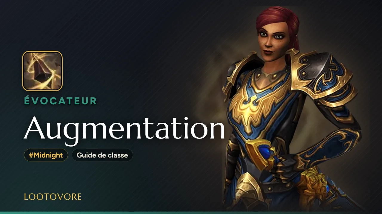 LOOTOVORE Guides WoW – Illustration du guide Évocateur Augmentation Midnight