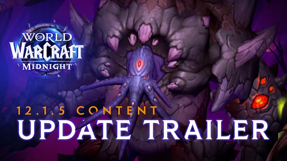 LOOTOVORE Guides WoW : miniature de la vidéo « Bande-annonce officielle de la mise à jour 12.1.5 de Midnight »